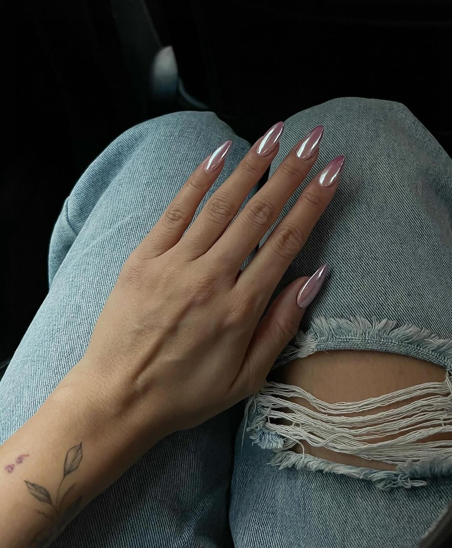 Elegant nail art by A1 Nails & Spa